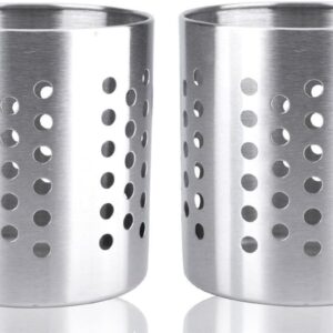 2PCS Stainless Steel Utensil Holder