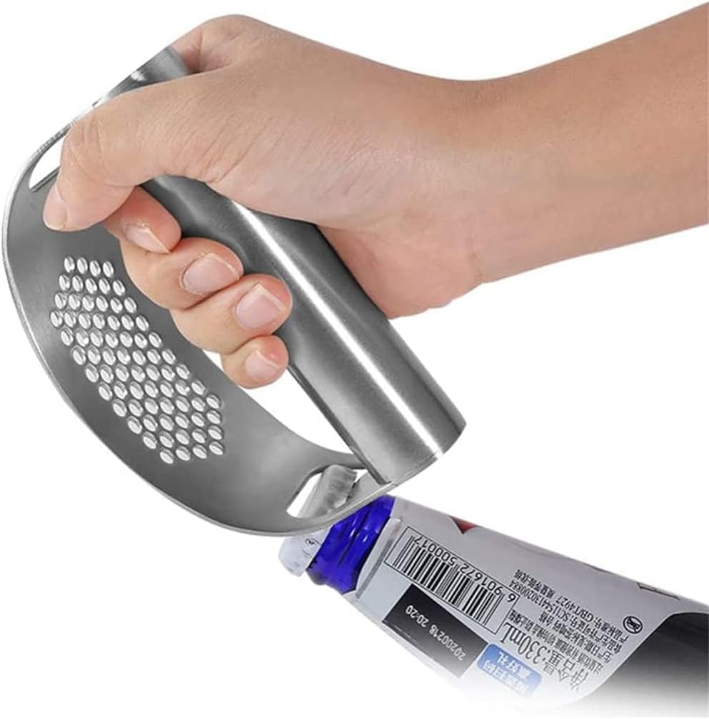 304 Stainless Steel Garlic Mincer Crusher Professional Kitchen