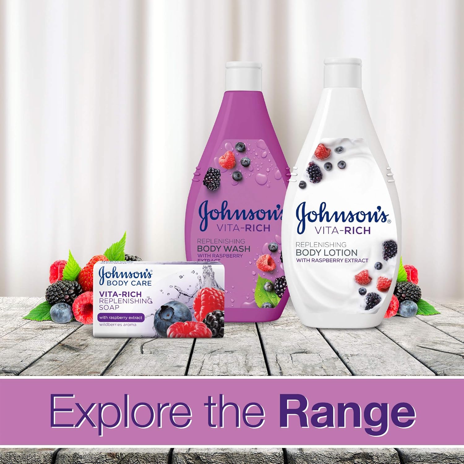 Johnson's Vita-Rich Replenishing Body Wash - Image 7